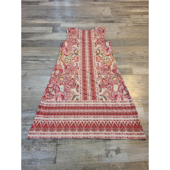 Haani small women's trapezoid style mid length dress - Picture 2 of 7